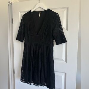 Free People Laurel Lace Dress